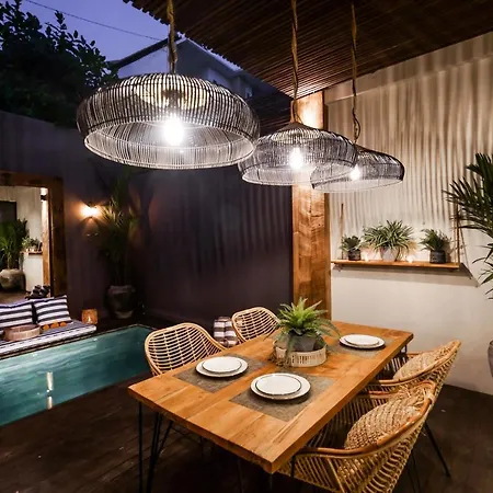 Modern-Tropical Private Pool Home In Canggu